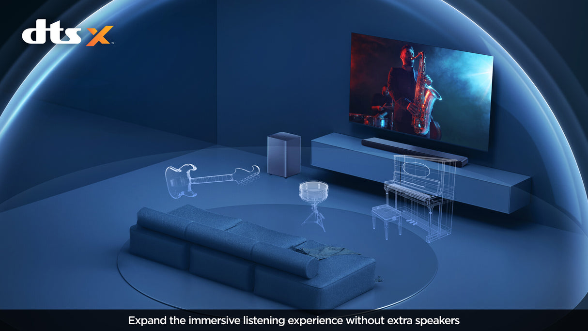 TCL S55HK soundbar speaker Black 2.1 channels 220 W