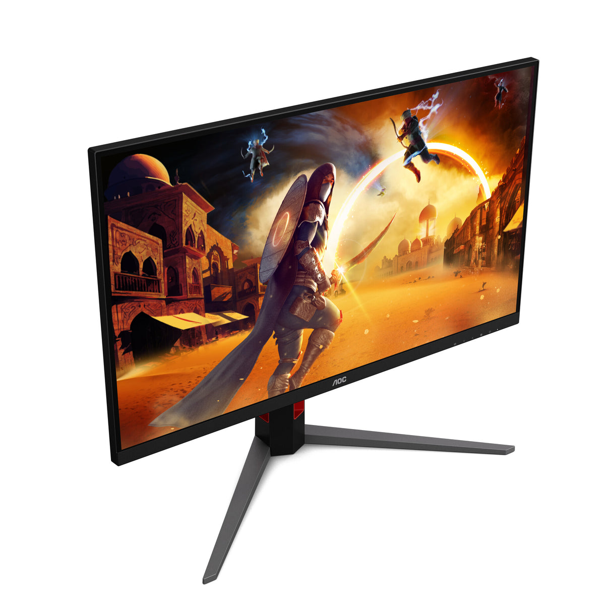 AOC G4 U32G4U computer monitor 80 cm (31.5") 3840 x 2160 pixels 4K Ultra HD Black, Red