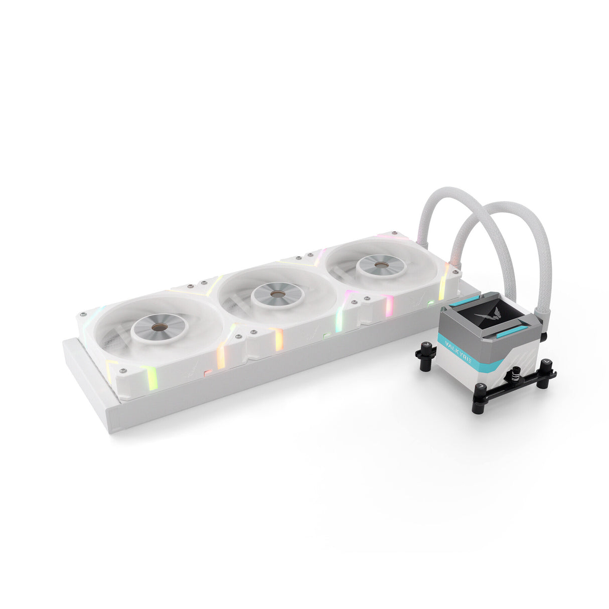 Valkyrie VK-AIOSY360W computer cooling system Processor All-in-one liquid cooler 36 cm White