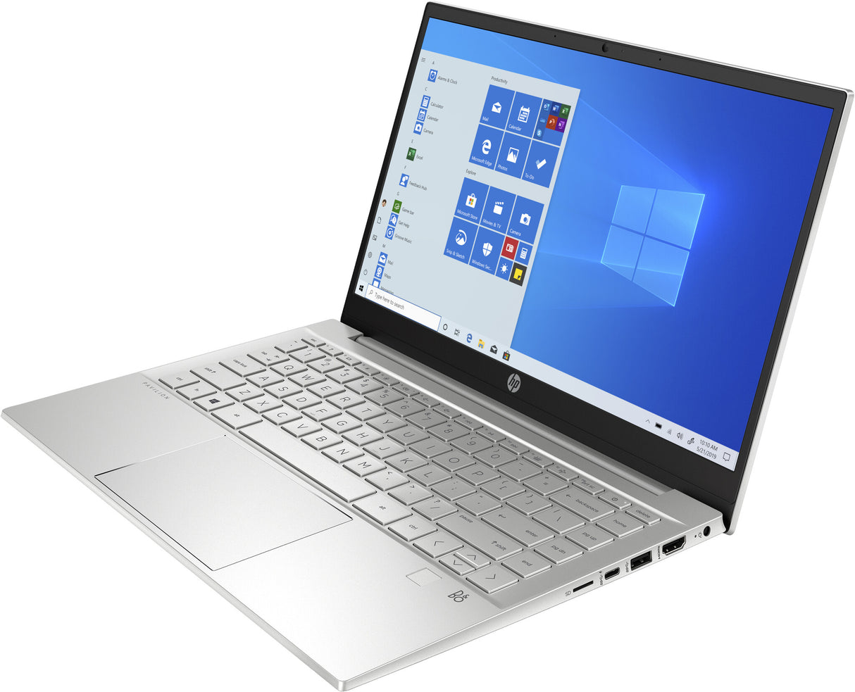 HP Pavilion 14-dv0564na Intel® Core™ i7 i7-1165G7 Laptop 35.6 cm (14") Touchscreen Full HD 16 GB DDR4-SDRAM 512 GB SSD Wi-Fi 5 (802.11ac) Windows 11 Home Silver