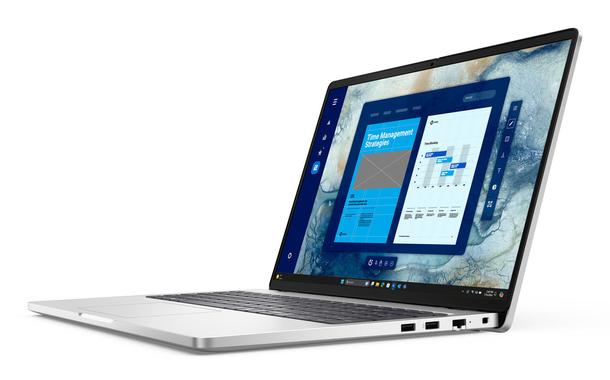 DELL Pro 16 PC16250 Intel Core Ultra 7 265U Laptop 40.6 cm (16") Full HD+ 16 GB DDR5-SDRAM 512 GB SSD Wi-Fi 6E (802.11ax) Windows 11 Pro UK English Platinum, Silver