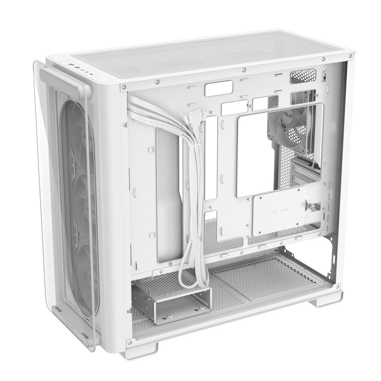 ASUS A23 PLUS TG ARGB WHITE Micro Tower