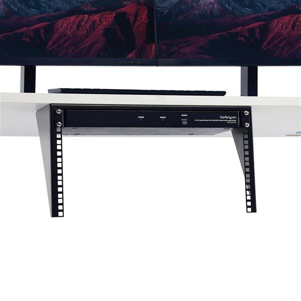 StarTech.com Vertical Wall-Mount Server Rack - Solid Steel - 6U