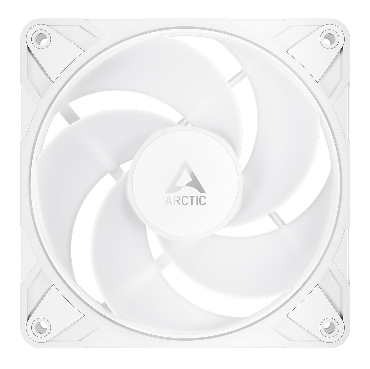 ARCTIC Freezer P12 Pro Reverse A-RGB (White) - 3 Pack - 120 mm A-RGB PWM Fan with Cable Splitter