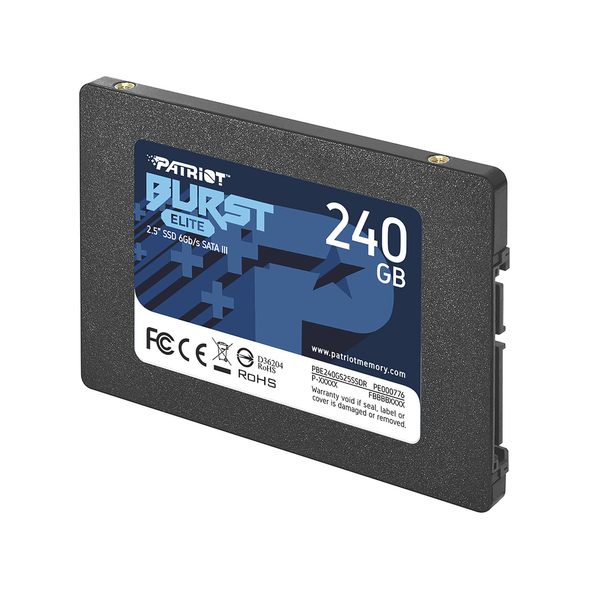 Disque SSD Patriot Burst Elite 240 Go 2,5 pouces SATA III