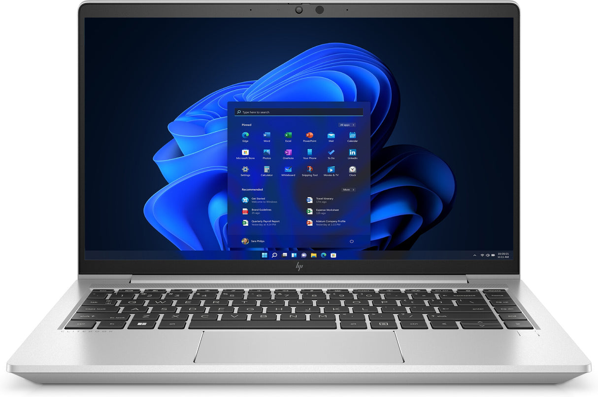HP EliteBook 640 G9 Intel® Core™ i7 i7-1255U Laptop 35.6 cm (14") Full HD 16 GB DDR4-SDRAM 512 GB SSD Wi-Fi 6 (802.11ax) Windows 11 Pro Silver