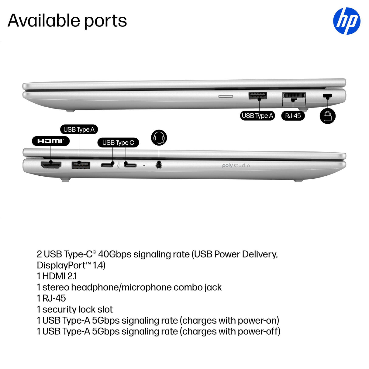 HP ProBook 4 G1q Next Gen AI PC Copilot+ PC Qualcomm Snapdragon X1-26-100 Laptop 35.6 cm (14") WUXGA 16 GB LPDDR5x-SDRAM 512 GB SSD Wi-Fi 6E (802.11ax) Windows 11 Pro Silver