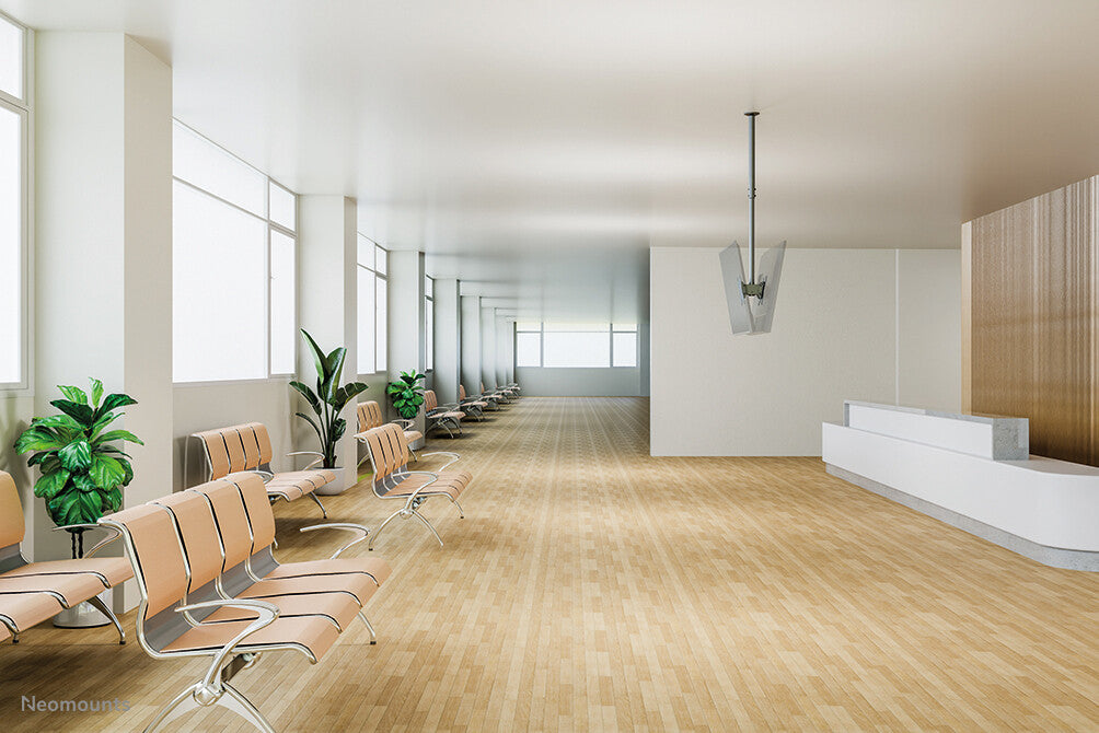 Neomounts CL35-340BL22 Dual monitor/TV mount ceiling 23-43" - h 106-156 cm