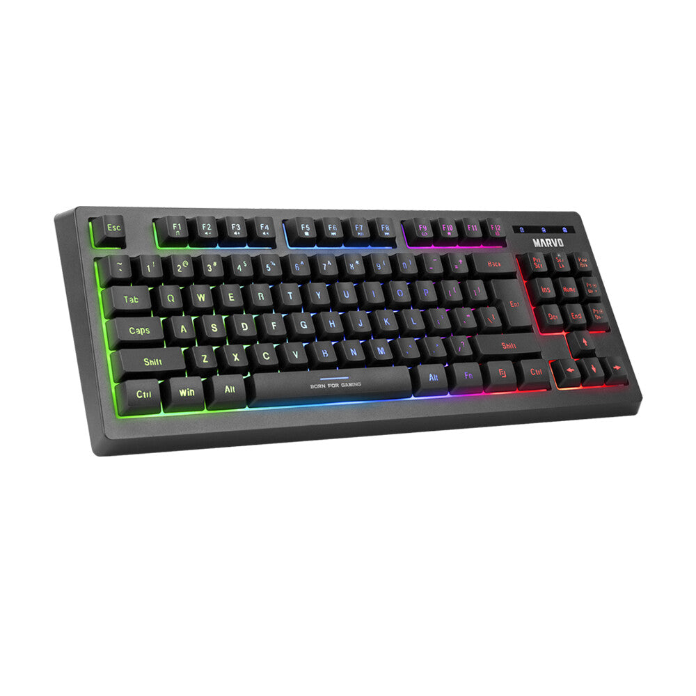 Marvo CM310 Loot 30 keyboard Mouse included Gaming USB QWERTY English Black