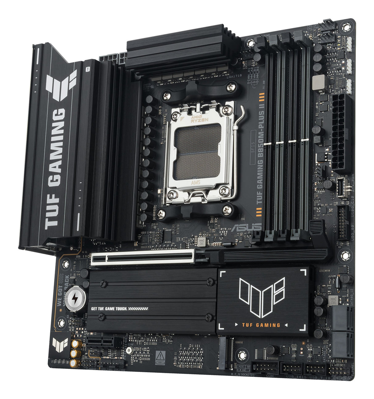 ASUS TUF GAMING B850M-PLUS II AMD B850 Socket AM5 micro ATX