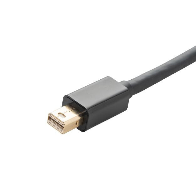connektgear 2m Mini DisplayPort to HDMI Connector Cable - Male to Male Gold Connectors