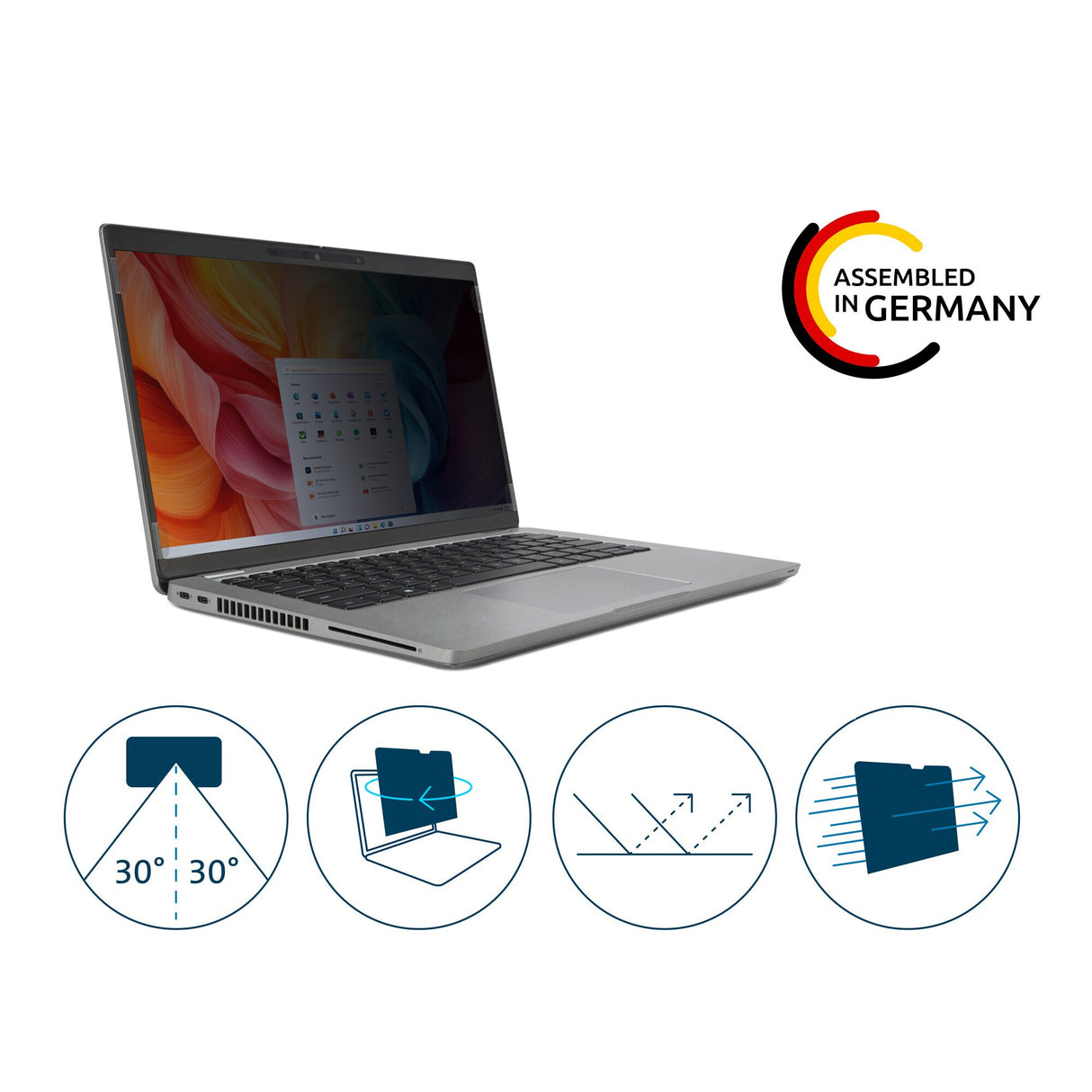 Kensington High Clarity Privacy Screen Filter for 14'' Laptops 16:10