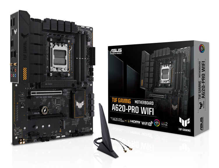 ASUS TUF GAMING A620-PRO WIFI AMD A620 Socket AM5 ATX
