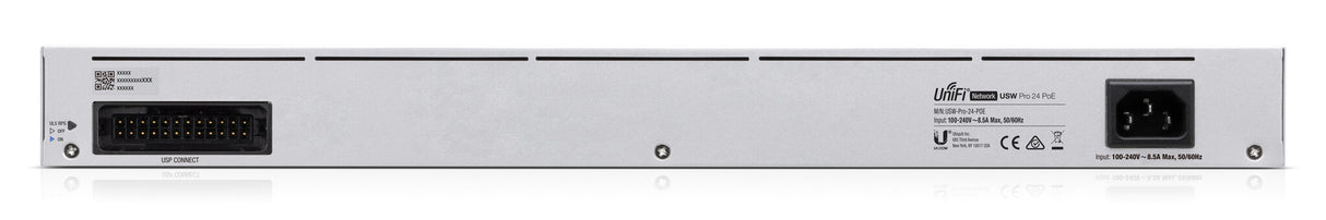 Ubiquiti UniFi Pro 24-Port PoE Managed L2/L3 Gigabit Ethernet (10/100/1000) Power over Ethernet (PoE) 1U Silver