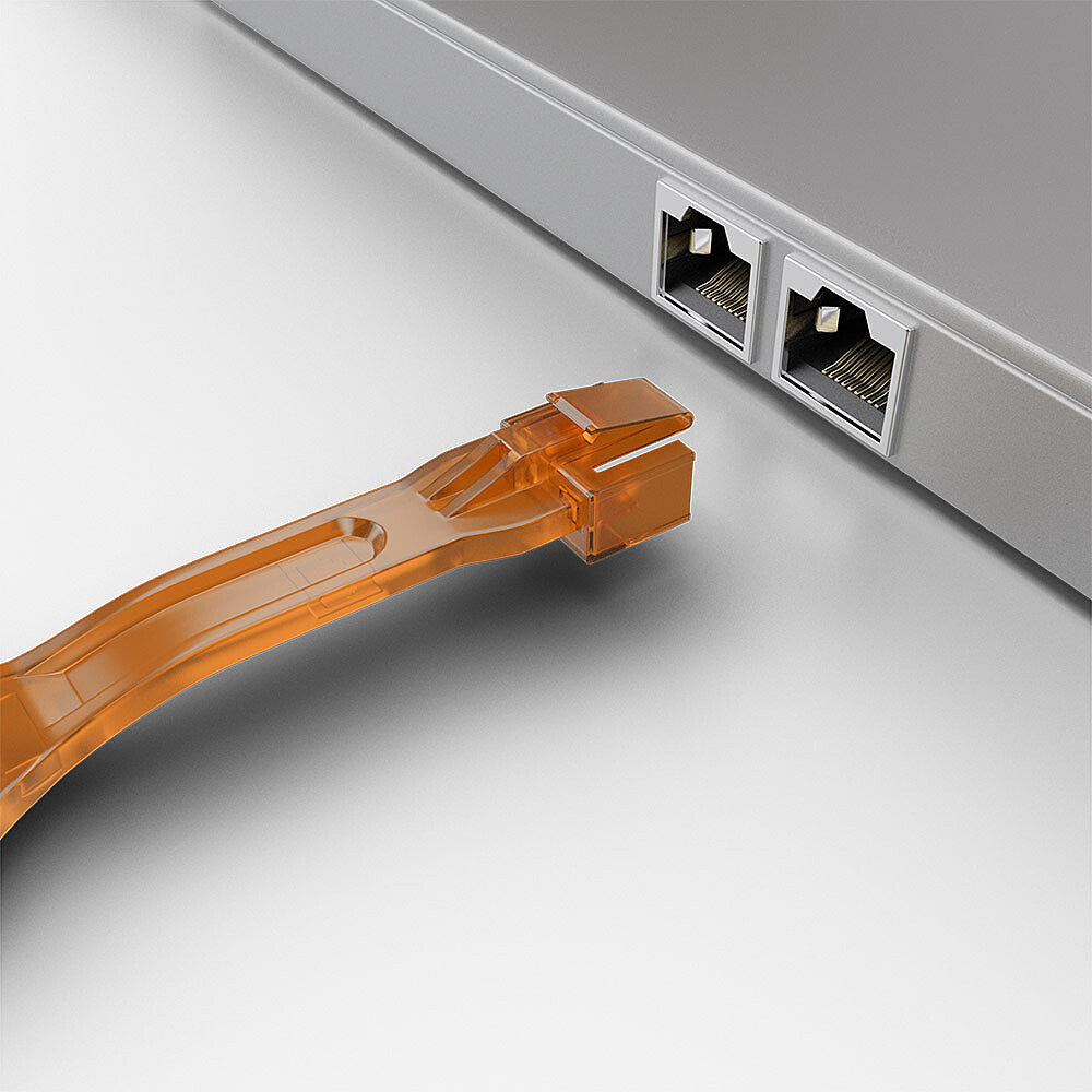 Lindy RJ45 Port Blocker Key, Orange