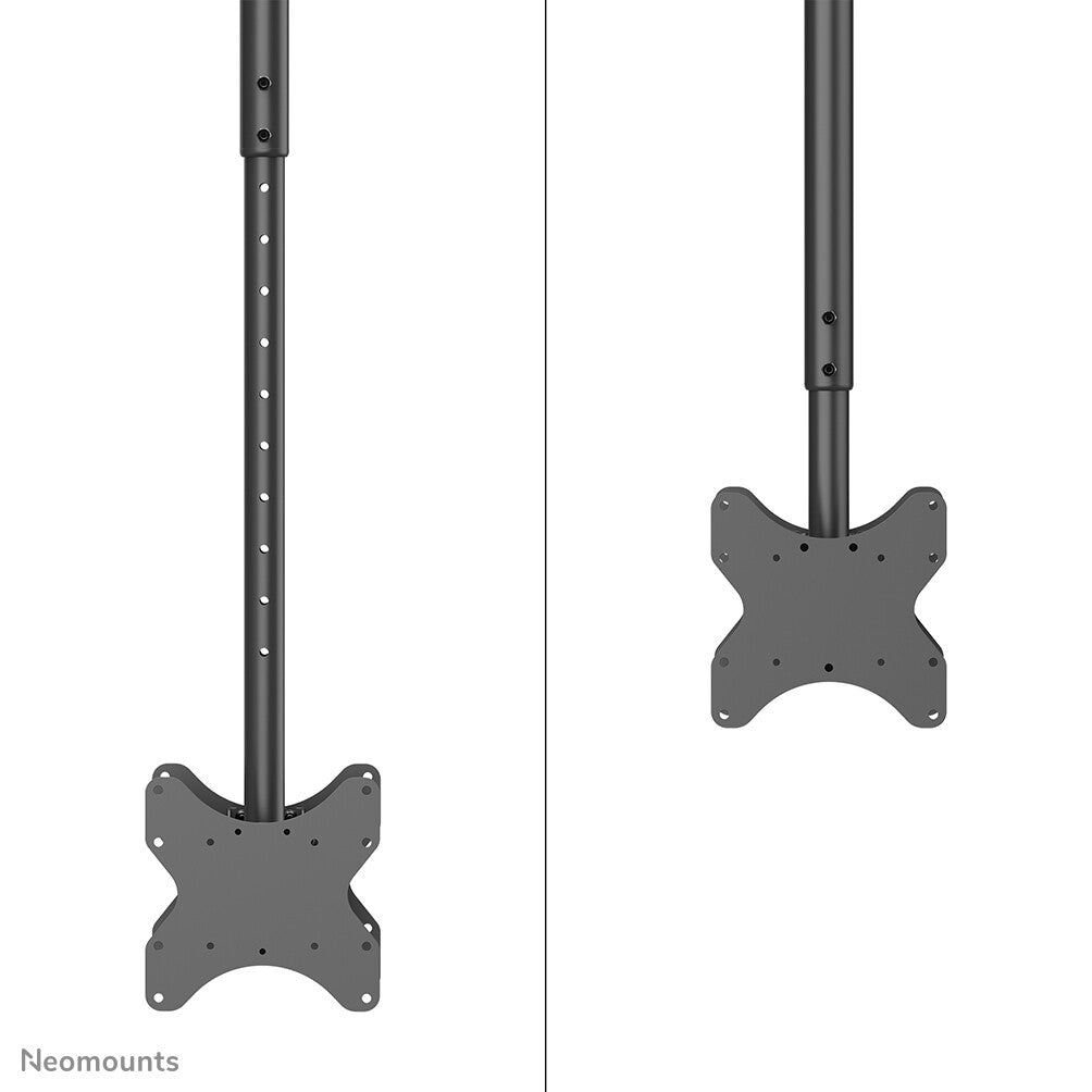 Neomounts CL35-340BL22 Dual monitor/TV mount ceiling 23-43" - h 106-156 cm