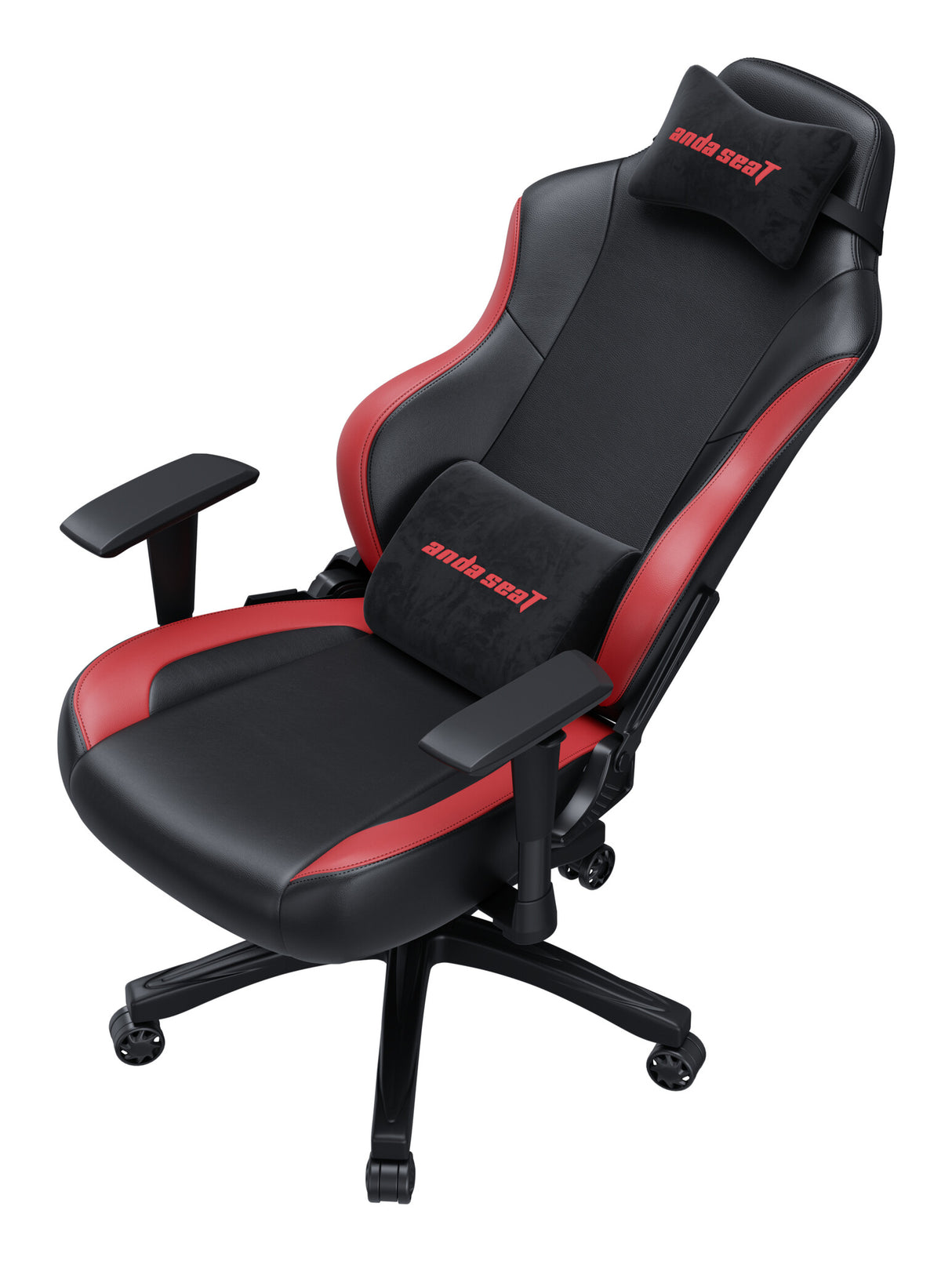Anda Seat Luna Gaming armchair Padded seat Black, Red