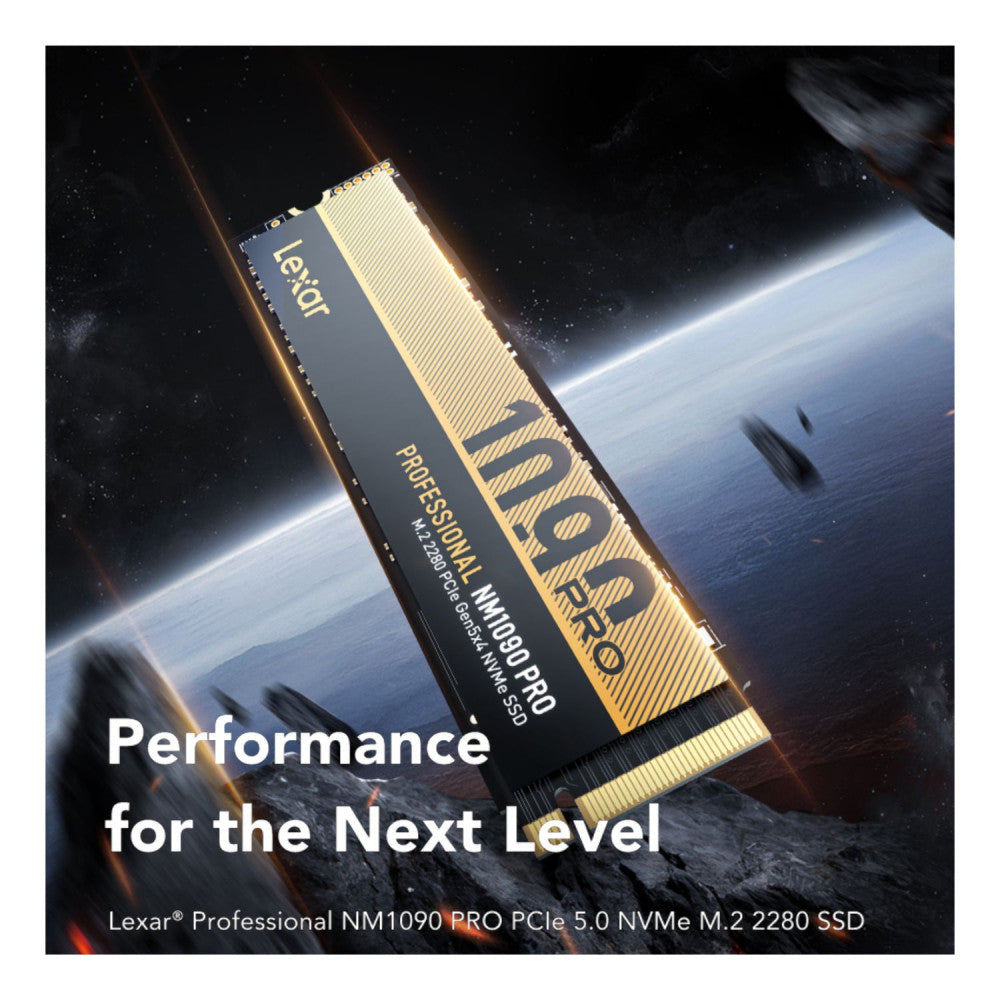 Lexar Professional NM1090 PRO 4TB M.2 NVMe PCIe 5.0 SSD