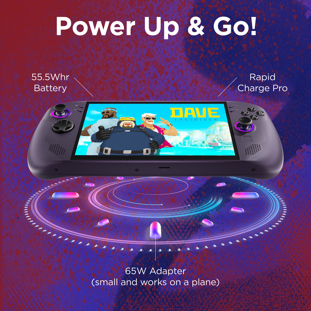 Lenovo Legion Go S 8ARP1 portable game console 20.3 cm (8") 1 TB Touchscreen Wi-Fi Black