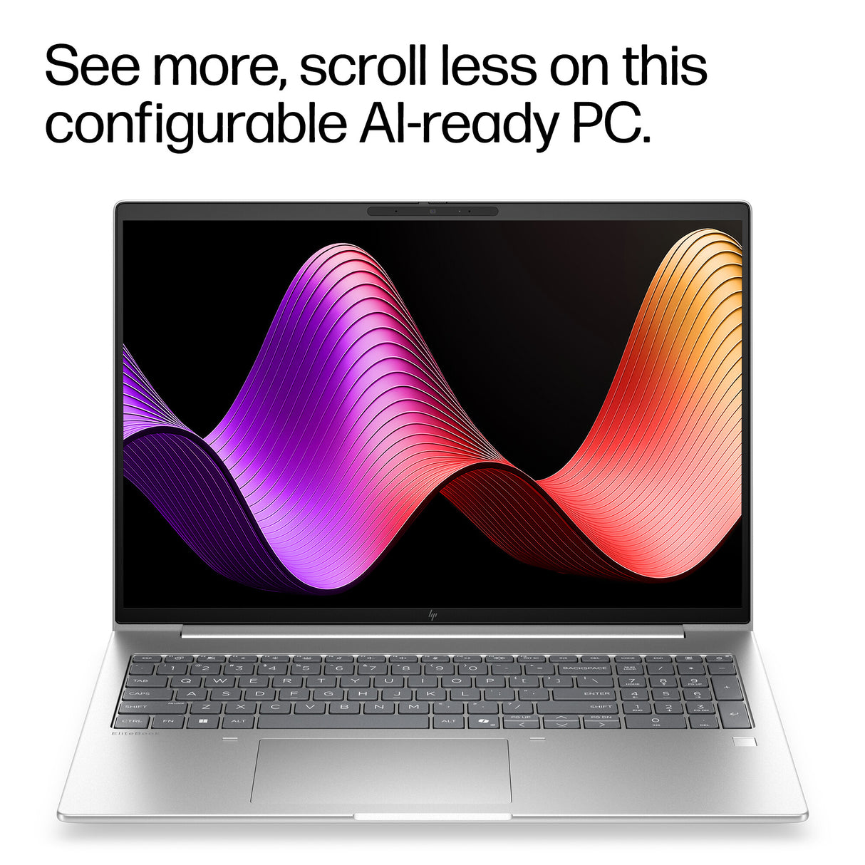 HP EliteBook 6 G2i 16 AI PC Intel Core 7 350 Laptop 40.6 cm (16") WUXGA 16 GB DDR5-SDRAM 512 GB SSD Wi-Fi 7 (802.11be) Windows 11 Pro Silver