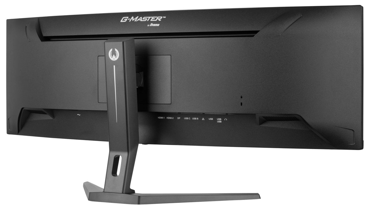 iiyama G-MASTER Immerse yourself in the game with the curved 45’’ Dual QHD Red Eagle Gaming Display