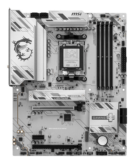 MSI B850 GAMING PLUS WIFI6E motherboard AMD B850 Socket AM5 ATX