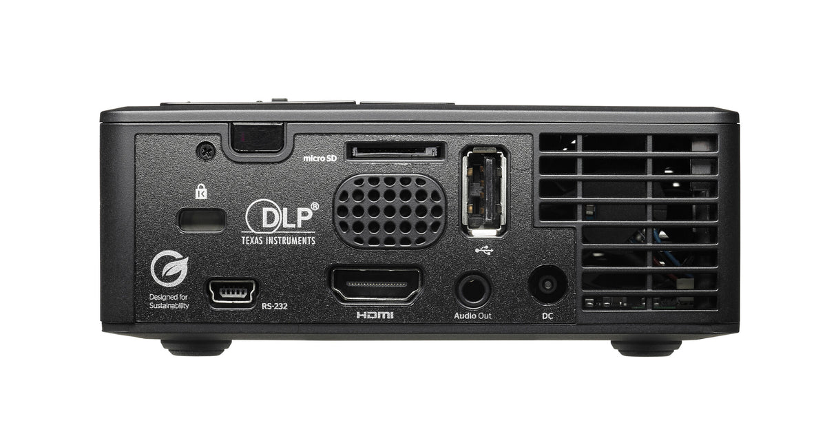 Optoma ML750i Standard throw projector 450 ANSI lumens DLP WXGA (1200x800) 3D Black