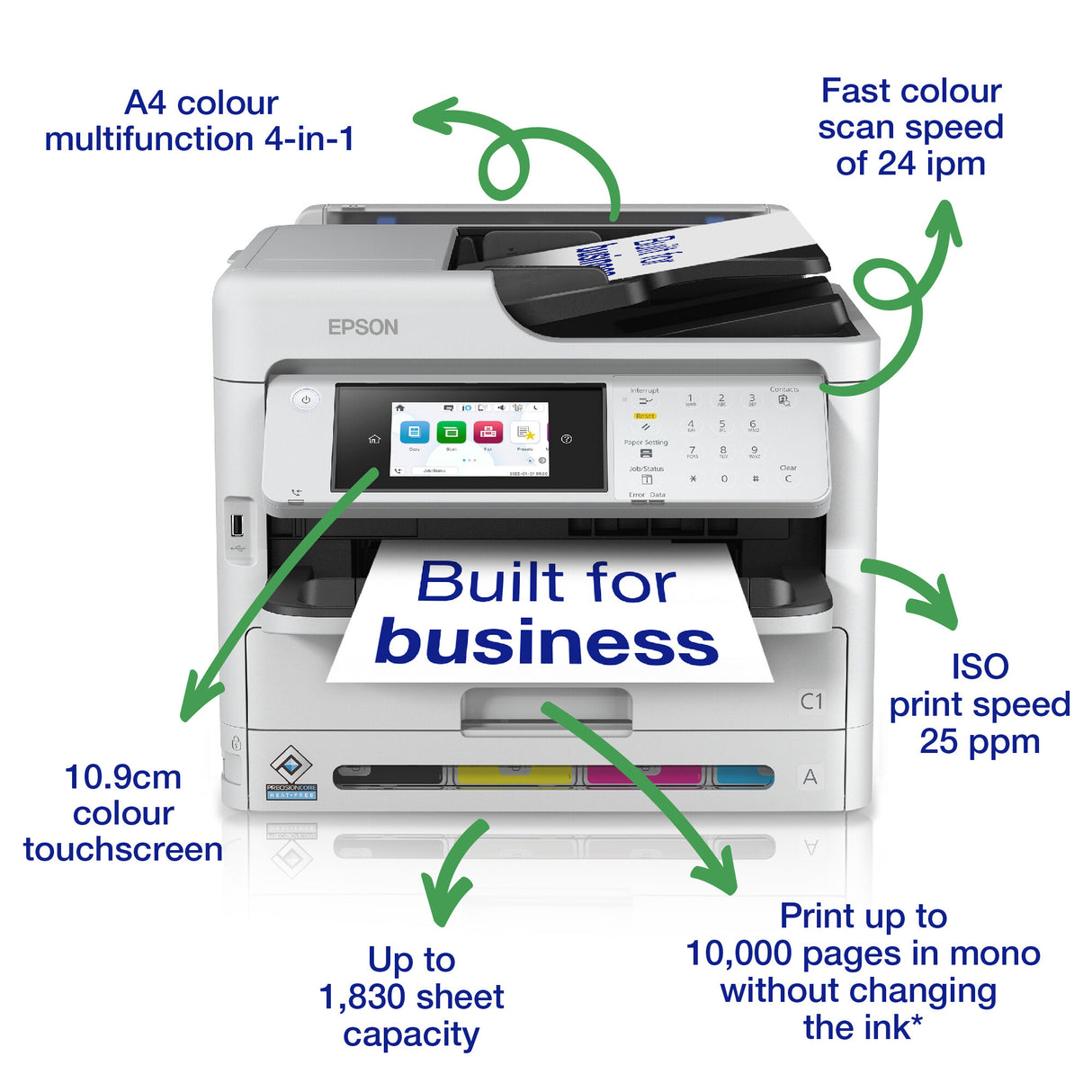 Epson WorkForce Pro WF-C5890DWF Printer