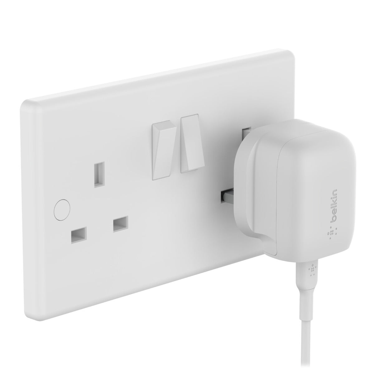 Belkin WCA006myWH Smartphone White AC Fast charging Indoor