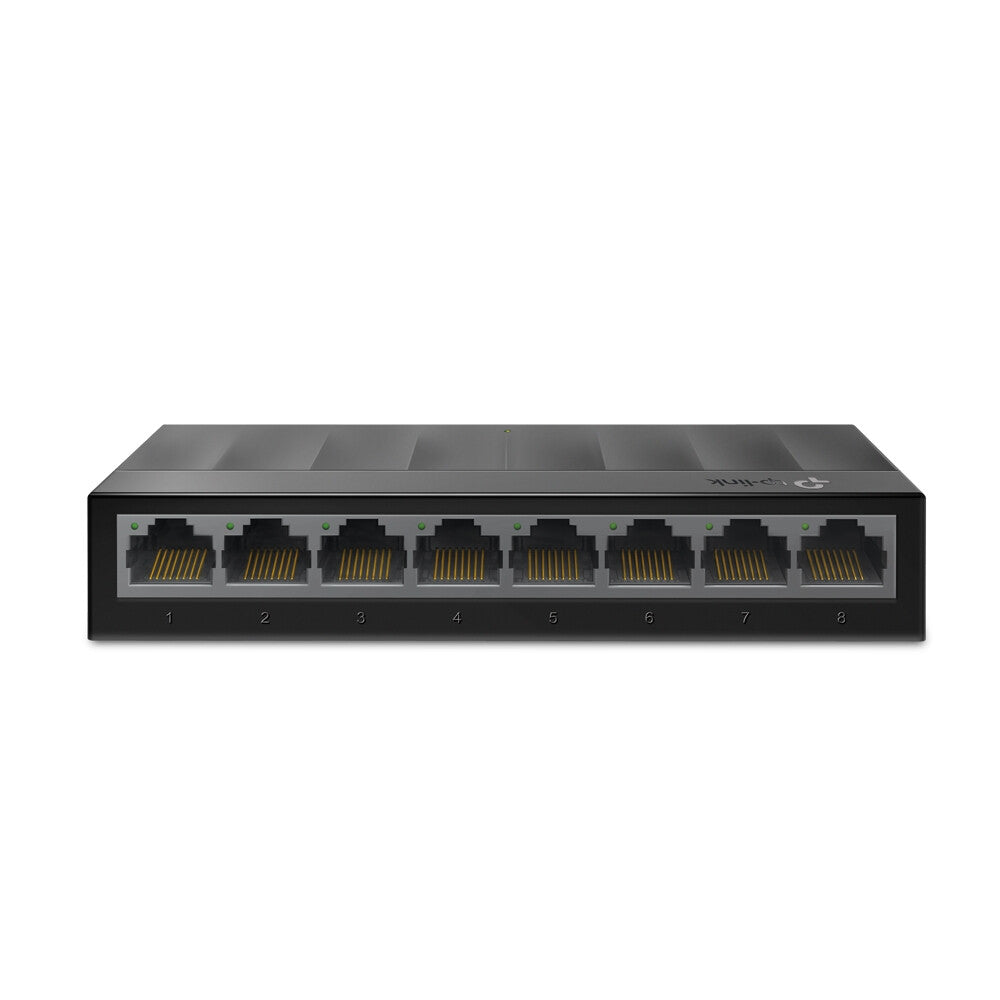 TP-LINK (LS1008G) Switch LiteWave de bureau non géré Gigabit à 8 ports, boîtier en plastique