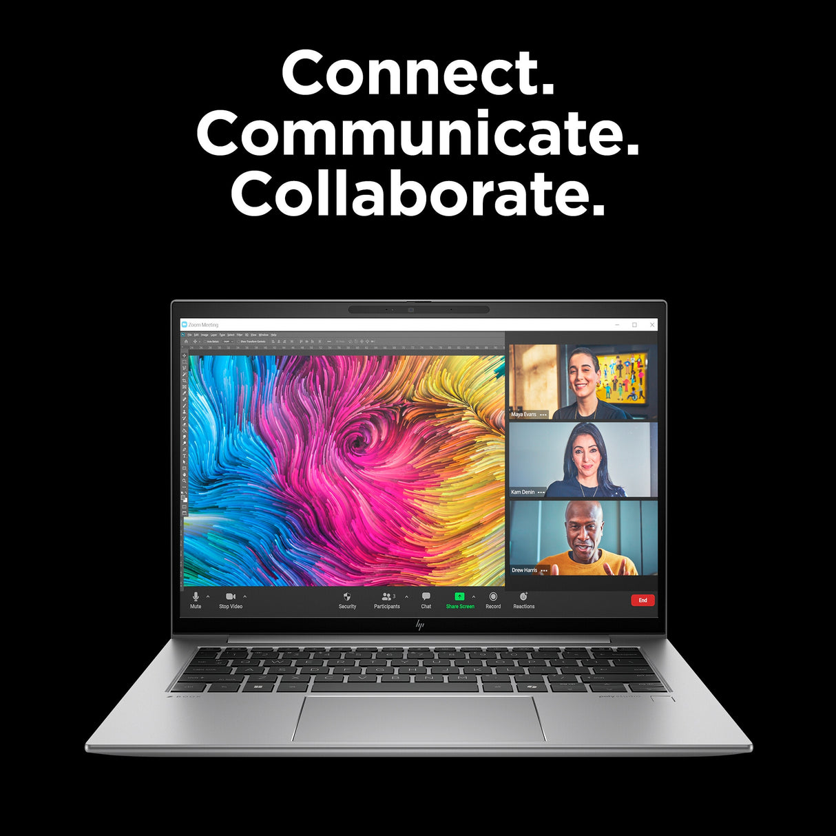 HP ZBook Firefly G11 Intel Core Ultra 7 155H Mobile workstation 40.6 cm (16") WUXGA 32 GB DDR5-SDRAM 1 TB SSD NVIDIA RTX A500 Wi-Fi 6E (802.11ax) Windows 11 Pro AI Workstation, AI PC Silver