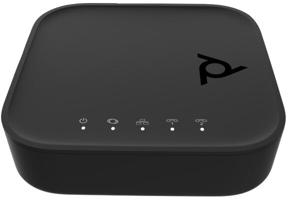 POLY ATA 402 2FXS Voice Port VoIP Adapter with Open SIP and Power Supply