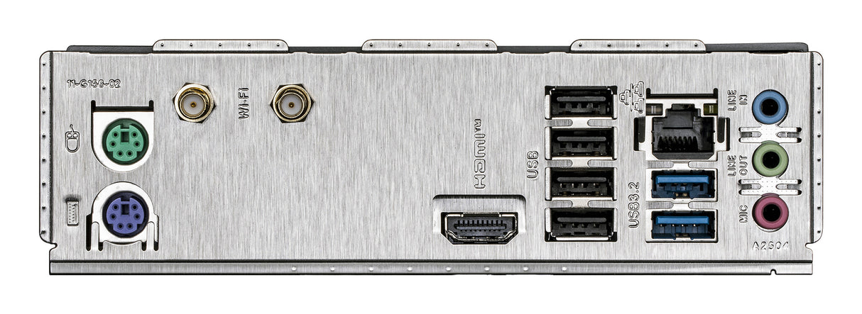 GIGABYTE H610M D3H WIFI DDR4 Motherboard - Supports 14th Gen. Intel Core CPUs, 6+1+1 phases VRM, up to 3200MHz DDR4, 2xPCIe 3.0 M.2, WIFI 5, 1GbE LAN, USB 3.2 Gen 1