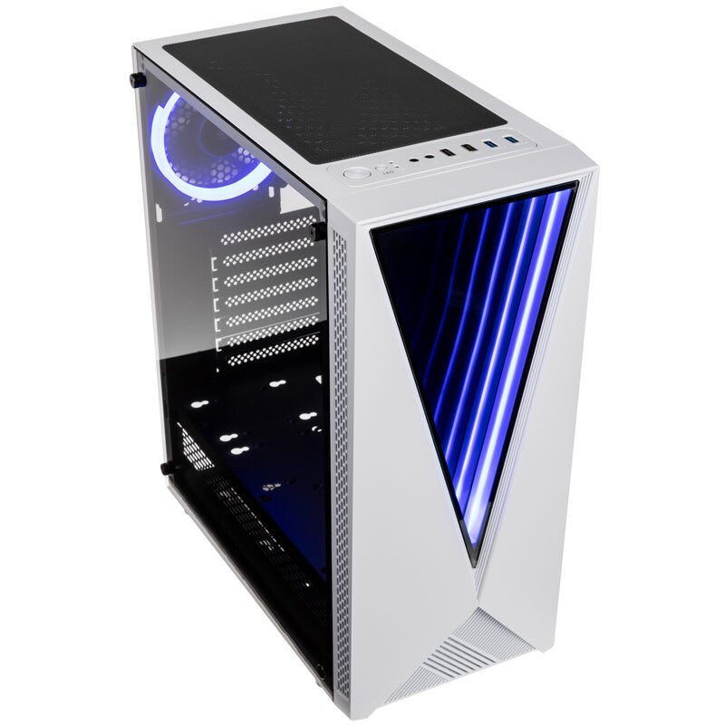 Kolink VOID WHITE computer case Midi Tower Black, White