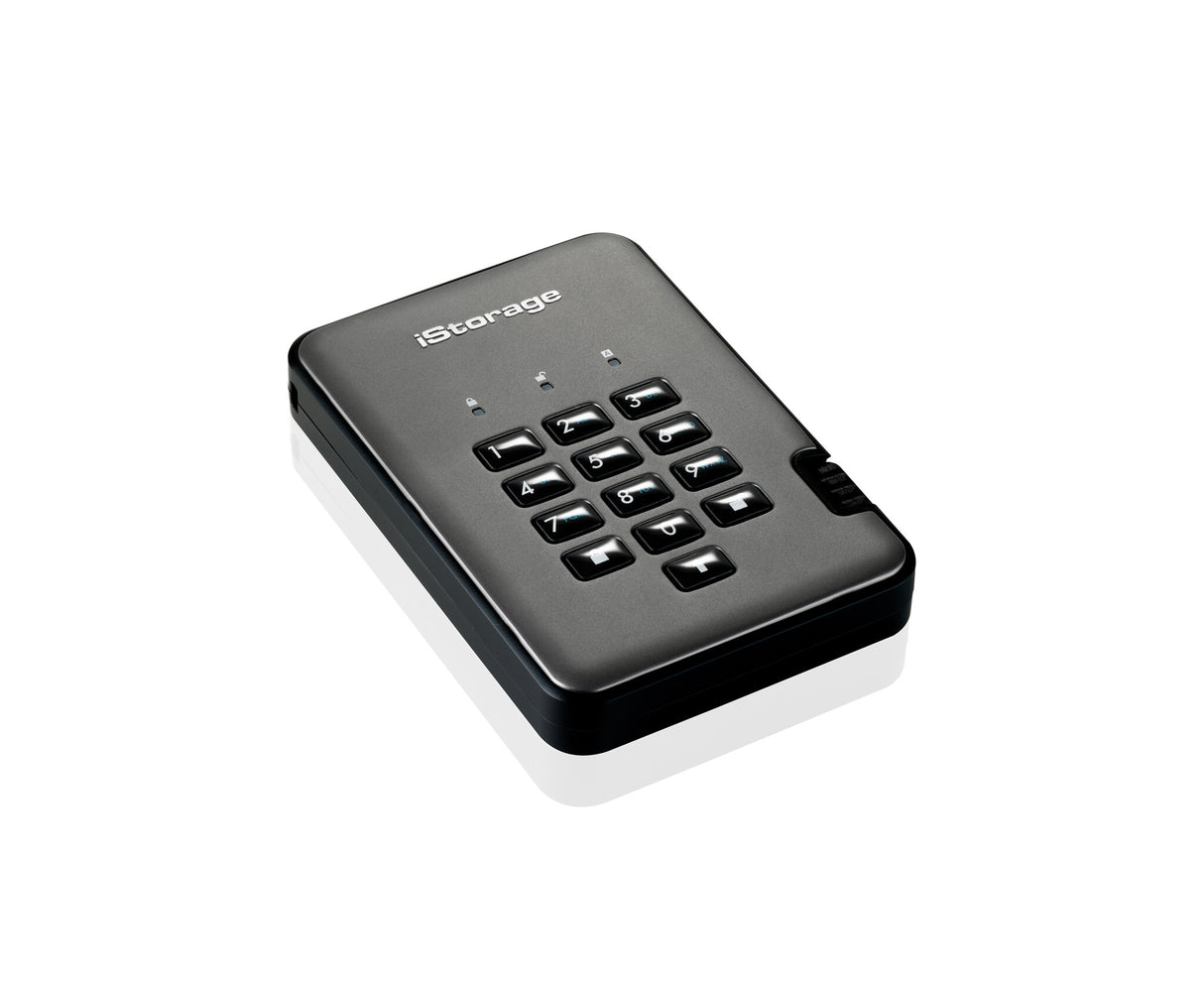 iStorage diskAshur PRO2 diskAshur PRO² SSD 2TB | Secure Portable Solid State Drive |FIPS 140-2 Level 2, NCSC CPA, NLNCSA BSPA & NATO Restricted | AES-XTS 256-bit Hardware Encryption | PIN protected | OS & Platform Independent |GDPR, TAA Compliant|Brute fo