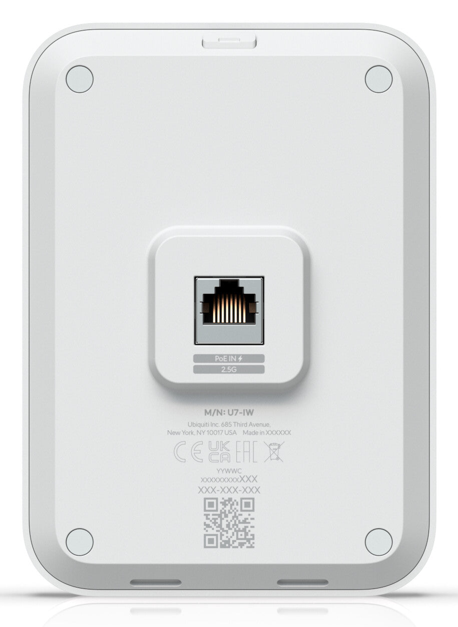 Ubiquiti U7 In-Wall 4300 Mbit/s White Power over Ethernet (PoE)