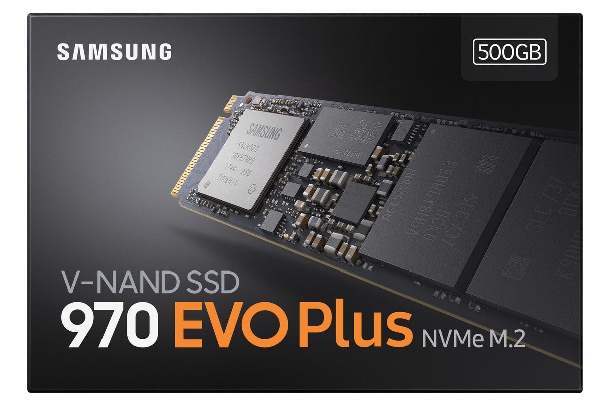 Disque SSD M.2 PCIe NVMe Samsung 970 EVO PLUS 500 Go