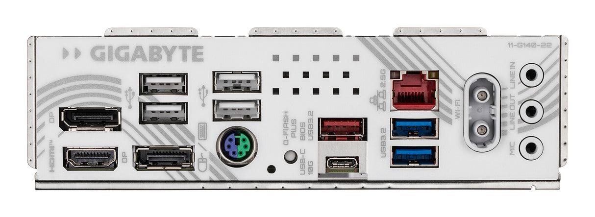 GIGABYTE B850M EAGLE WIFI6E ICE Motherboard - AMD Ryzen 9000 Series CPUs, 8+2+2 Phases Digital VRM, up to 8200MHz DDR5 (OC), 1xPCIe 5.0 + 1xPCIe 4.0 M.2, Wi-Fi 6E, 2.5 GbE LAN, USB 3.2 Gen 2