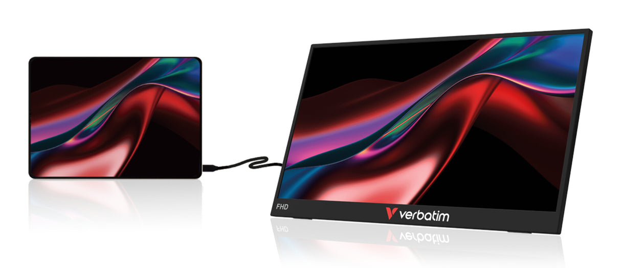 Verbatim Portable 15.6" FHD Monitor LIGHT