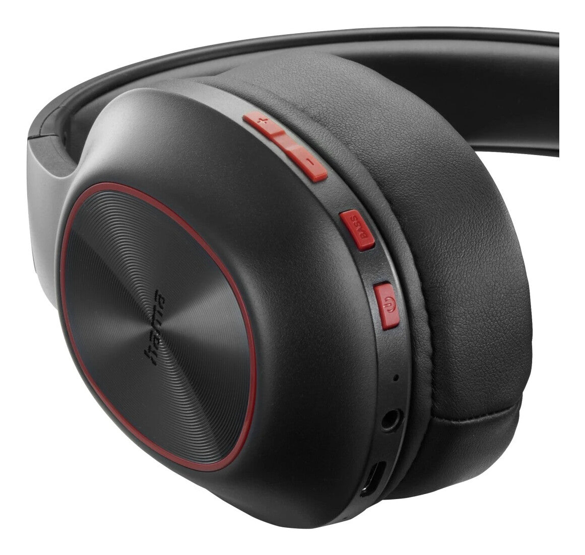 Hama Spirit Calypso III Headset Wireless Head-band Calls/Music Bluetooth Black, Red