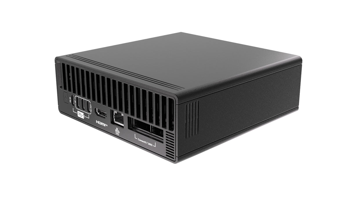 MSI EdgeXpert AI Supercomputer Desktop, NVIDIA DGX Spark GB10 Grace Blackwell Architecture, 128GB LPDDR5 Unify Memory, 4TB SSD, ARM CPU, WiFi 7, BT 5.3, NVIDIA DGX OS - EDGEXPERT NVIDIA DGX GB10 128GB 4TB