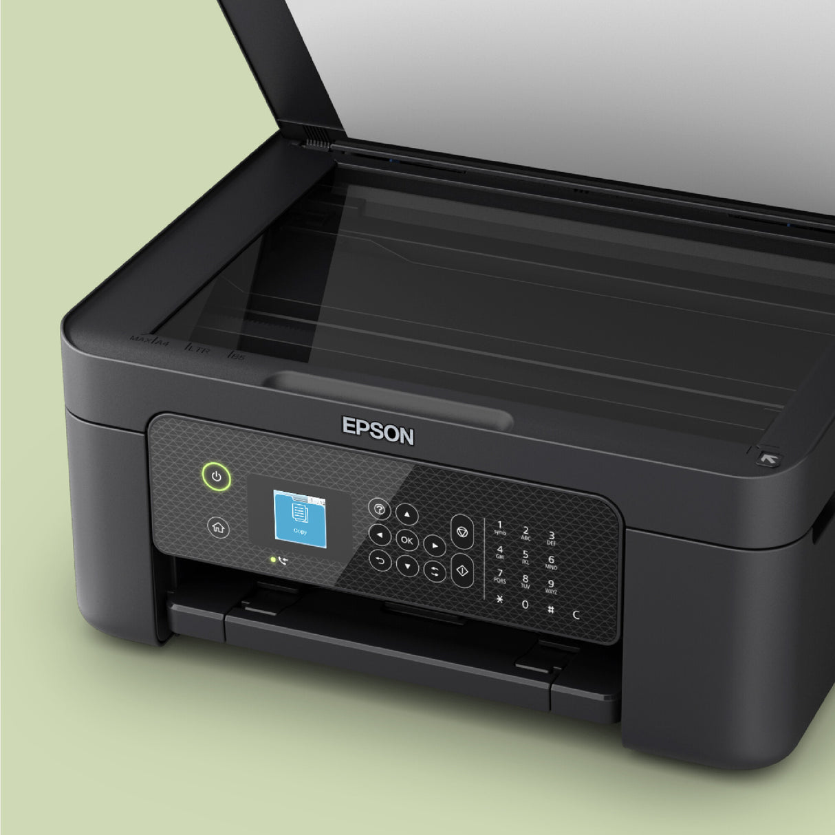 Epson WorkForce WF-2910DWF C11CK64401 Imprimante jet d'encre, multifonction, A4, WiFi/USB, fax, recto verso, écran tactile LCD
