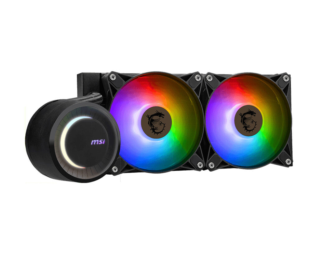 MSI MAG Coreliquid E240 Motherboard, Processor Liquid cooling kit 12 cm Black