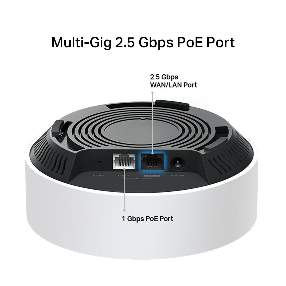 TP-Link AX3000 Whole Home Mesh Wi-Fi 6 Unit with PoE