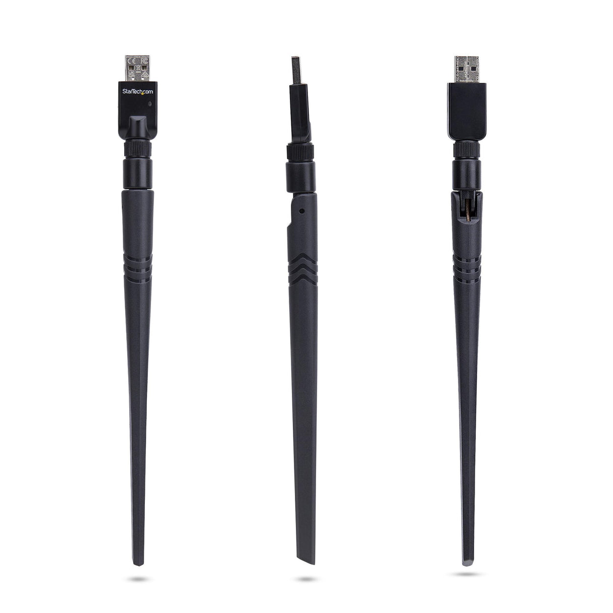 StarTech.com USB Bluetooth 5.3 Class 1 Adapter Dongle for PC/Laptop, Long-Range Connectivity for Keyboard, Mouse, Audio Streaming and PAN Networking, Windows/Linux