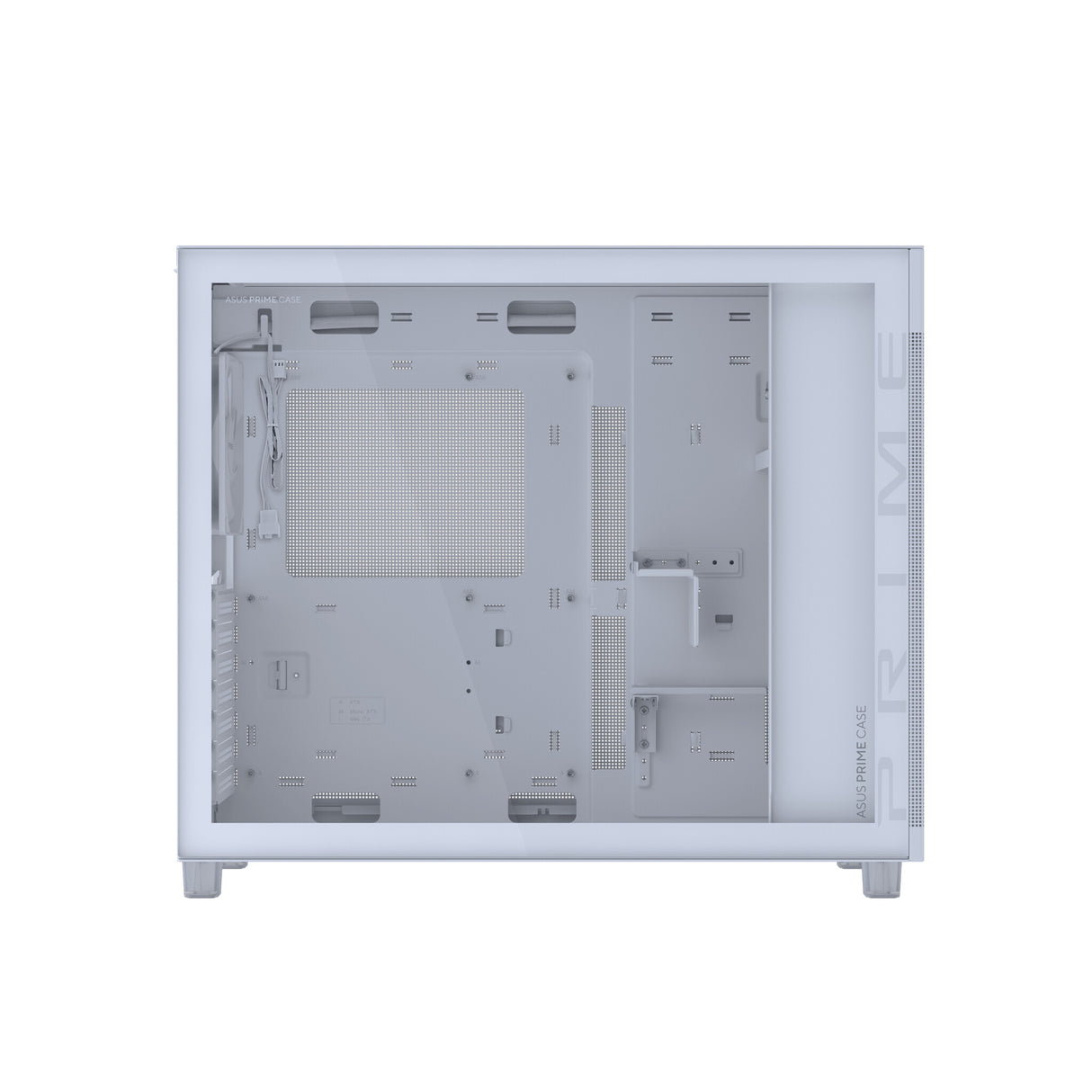 ASUS PRIME AP303 TG White Midi Tower