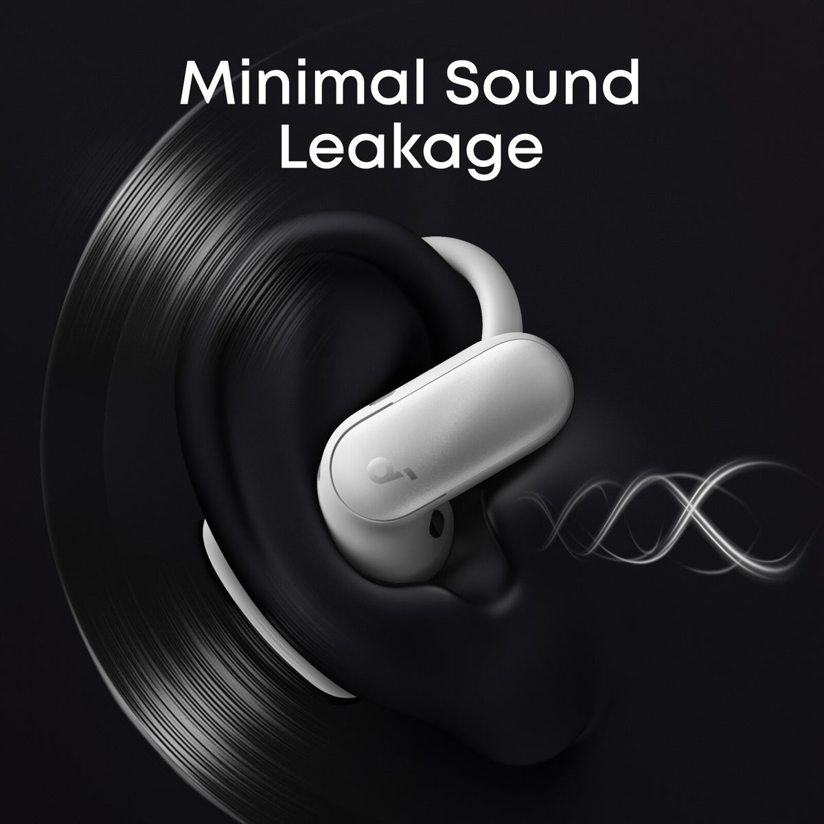 Soundcore AeroFit 2 Pro 2-in-1 Hybrid Earbuds, White