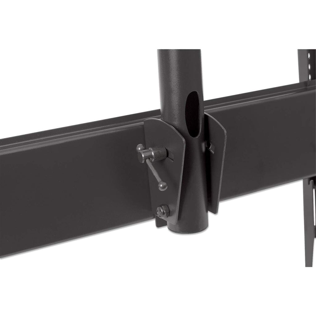 Manhattan Ceiling Mount for TV & Monitors, For screens: 37" to 75", Adjustable height: 105-156 cm, VESA compatibility: all between 200x200 to 800x400mm - check the dimensions of the four mounting holes on back of screen to ensure it fits, Max 50kg, LFD,Br