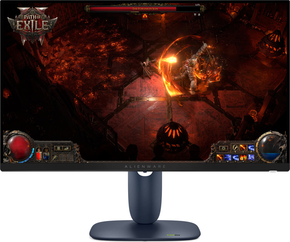 Alienware AW2725DM computer monitor 68.6 cm (27") 2560 x 1440 pixels Wide Quad HD LCD Blue