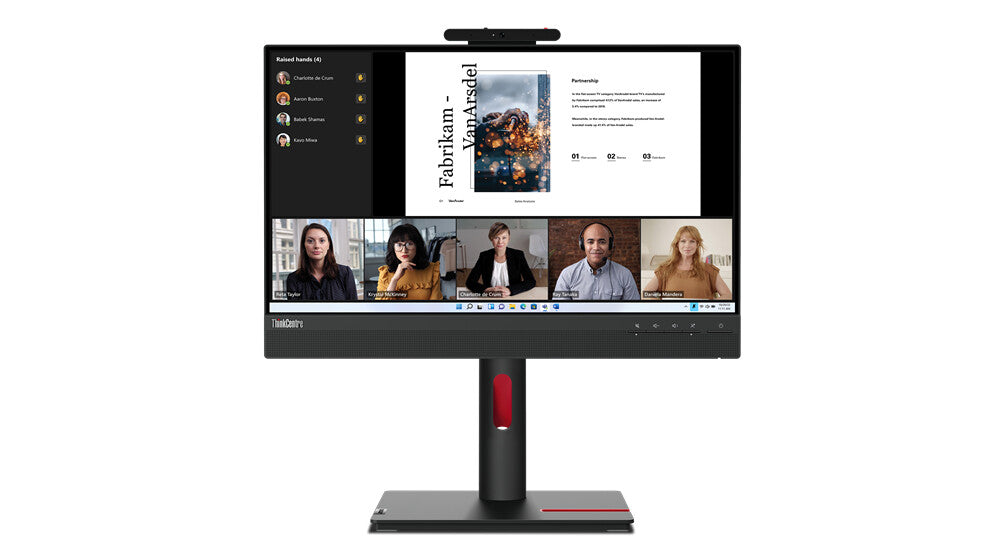 Lenovo ThinkCentre Tiny-In-One 22 computer monitor 54.6 cm (21.5") 1920 x 1080 pixels Full HD LED Black